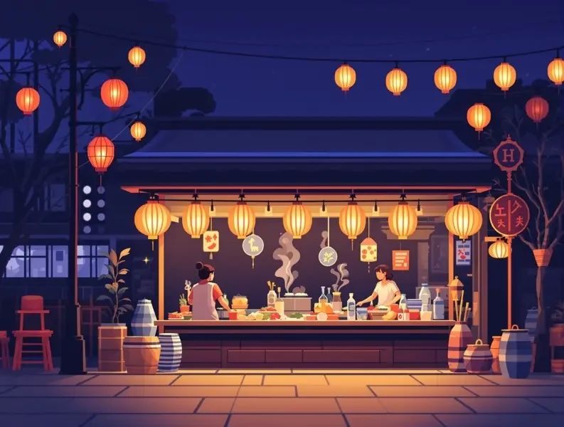 城市烟火专题图