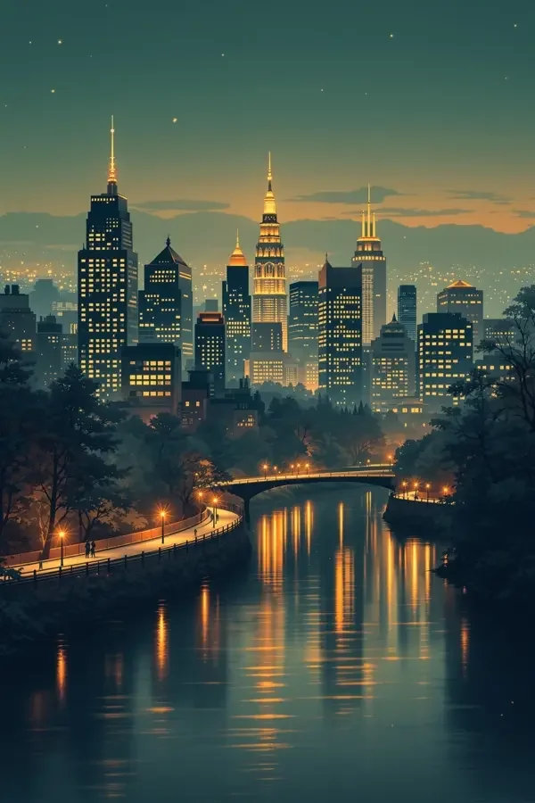 城市微光封面